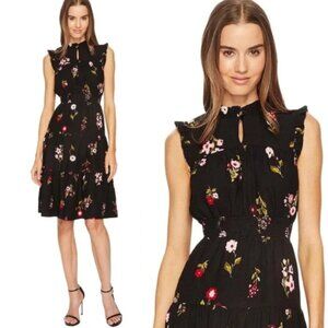 Kate Spade In Bloom Smocked Waist Dress size XL